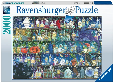 Puzzle 2000 Poisons and Potions - RAVENSBURGER dėlionė