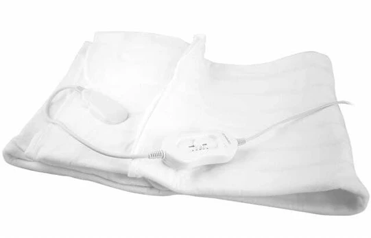 Šildanti antklodė Orava EB150A, balta, 150 cm x 80 cm