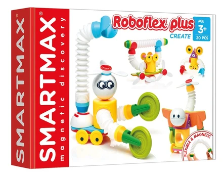 Konstruktorius Smartmax Create Roboflex Plus, plastikas/magnetas