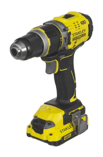 Akumuliatorinis suktuvas-gręžtuvas Stanley SFMCD721D2K-QW, 18 V, 2000 mAh