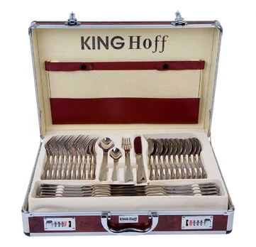 King Hoff STALO ĮRANKIAI KINGHOFF 72 ELE. SATYNA KH-3565