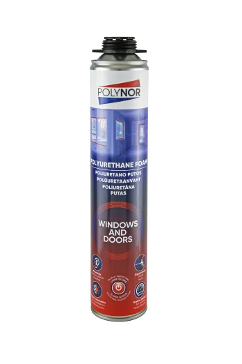 POLYNOR Windows & Doors pistoletinės sandarinimo putos 650g