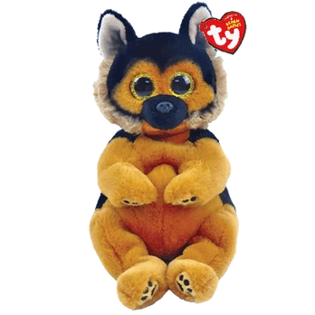 Pliušinis žaislas Meteor German Shepherd Ace, rudas, 15 cm