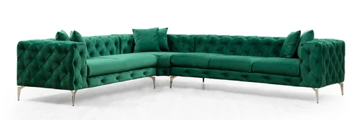 Minkštas kampas Como Right-Green Žalias kaina