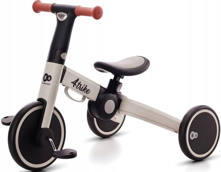 Triratukas KinderKraft 4Trike Silver, sidabro/pilkas