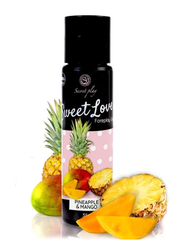 Lubrikantas SECRETPLAY mango ir ananasai 60 ml