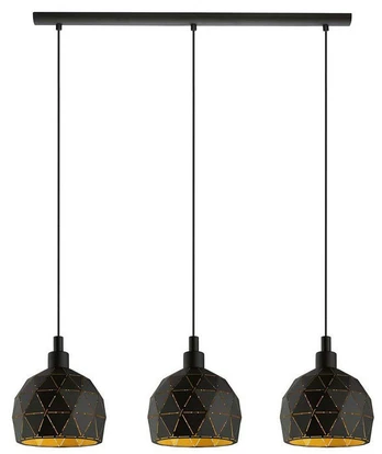 Šviestuvas lubų Eglo Roccaforte 97857, 120 W, E14