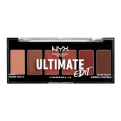 Nyx Ultimate Edit Petite Shadow Palette Brights kaina