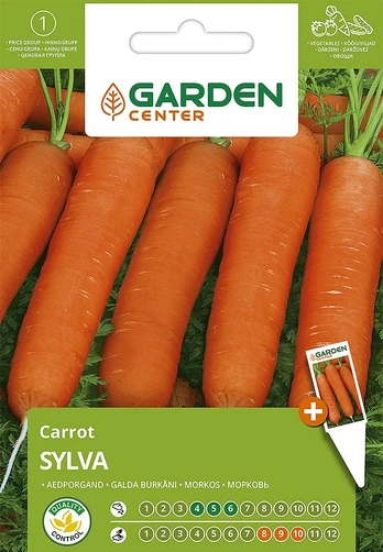 Sėklos Garden Center, morkos Sylva, 3 g