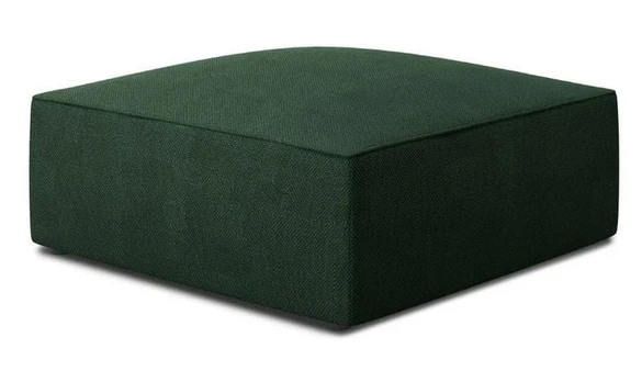 Pufas Micadoni Home Ruby Structured, žalias, 93 cm x 93 cm x 40 cm