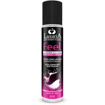 Lubrikantas LUXURIA FEEL ANAL WATER BASED 60 ml