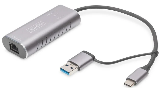 „Assmann“ elektroninis DIGITUS USB3.0 / USB C 3.1–2.5G eterneto adapteris
