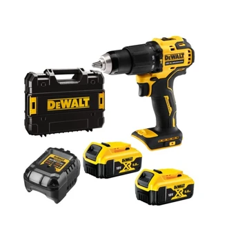 Smūginis gręžtuvas Dewalt DCD709P2T-QW, 18 V, 5000 mAh