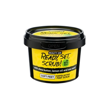 Pėdų šveitiklis Beauty Jar Ready, Set, Scrub!, 135 g