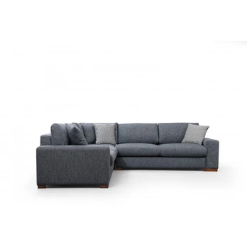 Kampinė sofa Hanah Home Loop 7, antracito, 282 x 282 cm x 85 cm