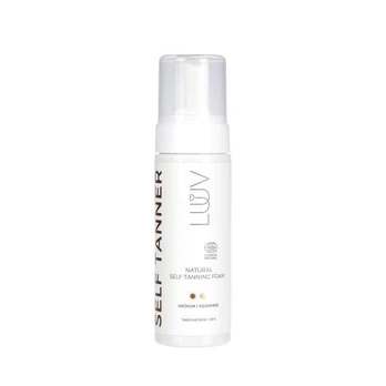Vidutinio tamsumo savaiminio įdegio putos Luuv Self-Tanning Mousse Medium 150 ml