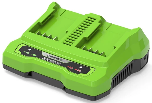 Akumuliatoriaus įkroviklis Greenworks G24X2UC2, 24 V