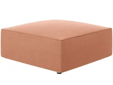 Pufas Micadoni Home Ruby Velvet, rožinis, 93 cm x 93 cm x 40 cm kaina