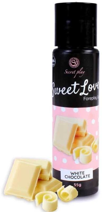 Lubrikantas SECRETPLAY baltasis šokoladas 60 ml