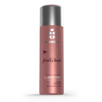 Lubrikantas SWEDE FRUITY putojantis braškių vynas 100 ml