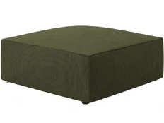 Pufas Micadoni Home Ruby, žalias, 93 cm x 93 cm x 40 cm kaina