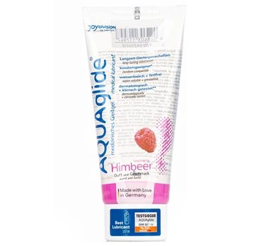 Lubrikantas AQUA GLIDE avietės 100 ml