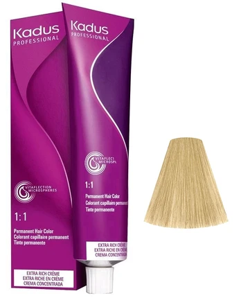 Plaukų dažai Kadus Professional Permanent Color, 9/13, 0.06 l