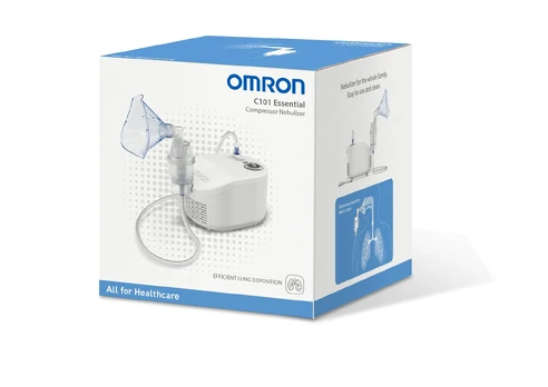 Omron inhaliatorius C101 Essential (nedidelis, ekonominis, visai šeimai)