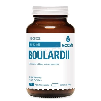 Maisto papildas ECOSH BOULARDII 250mg N90