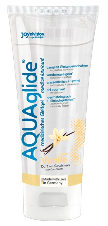 Lubrikantas AQUA GLIDE vanilė 100 ml