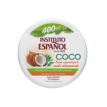 Kūno kremas Instituto Español Coco, 400 ml
