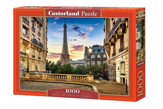 Dėlionė Castorland Walk In Paris At Sunset 104925, 47 cm x 68 cm