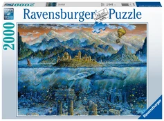 Dėlionė Ravensburger Wisdom Whale, 50 cm x 70 cm kaina