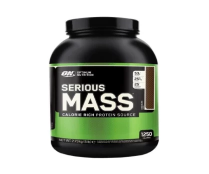 Optimum Nutrition ON™ Serious Mass 2.73kg (Vanilės)