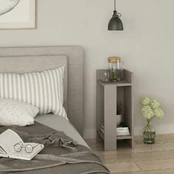 Kalune Design Naktinis staliukas Elos Right - Light Mocha kaina
