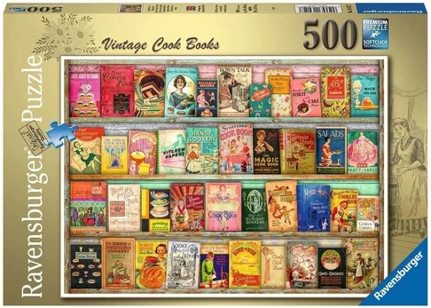 Ravensburger Puzzle Dėlionė: Vintažinės knygos