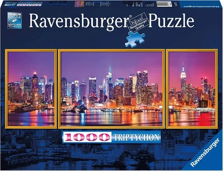 Ravensburger Puzzle Dėlionė: Niujorko triptikas