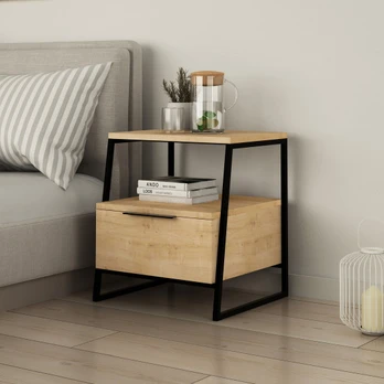 Kalune Design Naktinis staliukas Pal - Oak v2