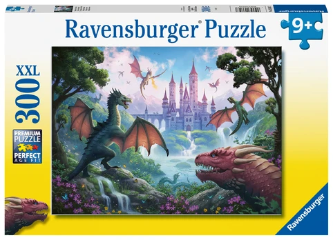 Ravensburger Puzzle Dėlionė: Drakonų rūstybė