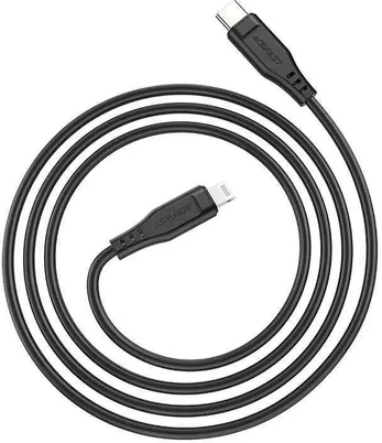 Acefast Lightning į Type-C 1,2m 30W 3A MFI kabelis Apple Black