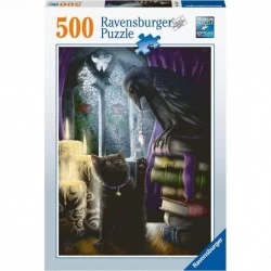 Ravensburger Puzzle Dėlionė: Juodas katinas ir varnas