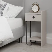 Kalune Design Naktinis staliukas Sirius Right - Light Mocha kaina
