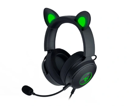 Ausinės Razer Kraken V2 Pro Kitty Edition