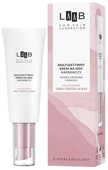 Naktinis veido kremas Oceanic AA LAAB Multi-Active, 40 ml, moterims