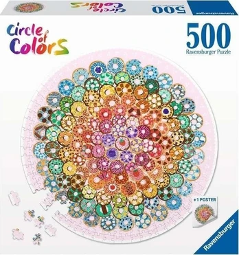 Ravensburger Puzzle Dėlionė: Spalvų ratas / Spurgos
