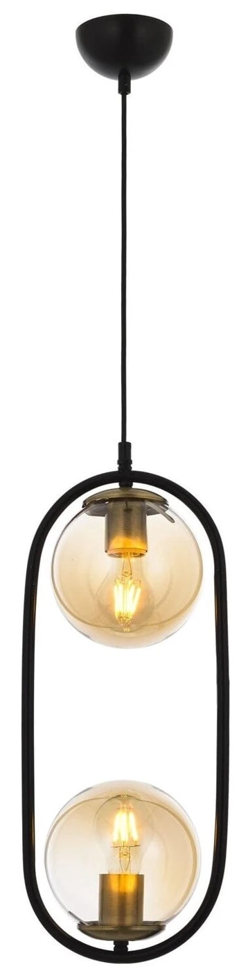 Šviestuvas lubinis Opviq Av-4275-2Bsy, 60 W, E27