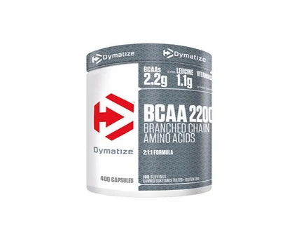 DYMATIZE Aminorūgštys BCAA 2200 400 kaps.