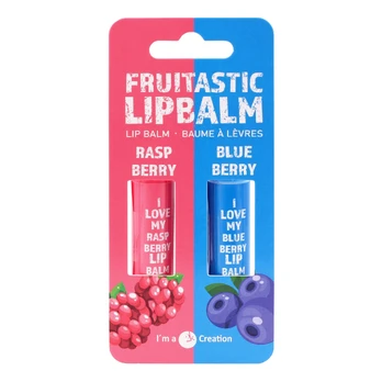 Lūpų balzamas 2K Fruitastic Raspberry & Blueberry, 8.4 g