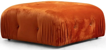 Hanah Home Tuffet Bubble Pouffe - Mustard kaina
