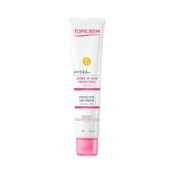 Dieninis veido kremas Topicrem Hydra+ SPF50+, 40 ml, moterims kaina